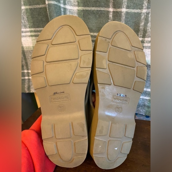 Vince geo rubber slide mules in olive drab size 9 womens 7 Mens - Picture 4 of 6